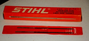 NOS Stihl Round Chainsaw Files 1ea. - 2 Pack - 6" x 9/64" - P#0811 411 8068 - Picture 1 of 2