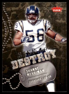 2006 Fleer Seek and Destroy #SDSM Shawne Merriman - Picture 1 of 2