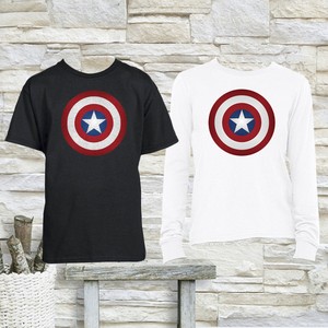 Las mejores ofertas en Capitán América Top de manga larga Niños, camisas y  camisetas para Niños | eBay