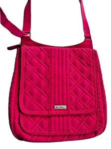 Vera Bradley Umhängetasche Fushia Pink Hipster gesteppt - Bild 1 von 14