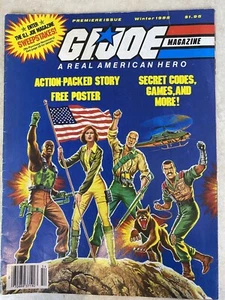 G.I.Joe Un Vero Eroe Americano Rivista Primo Numero 1985 - Foto 1 di 3