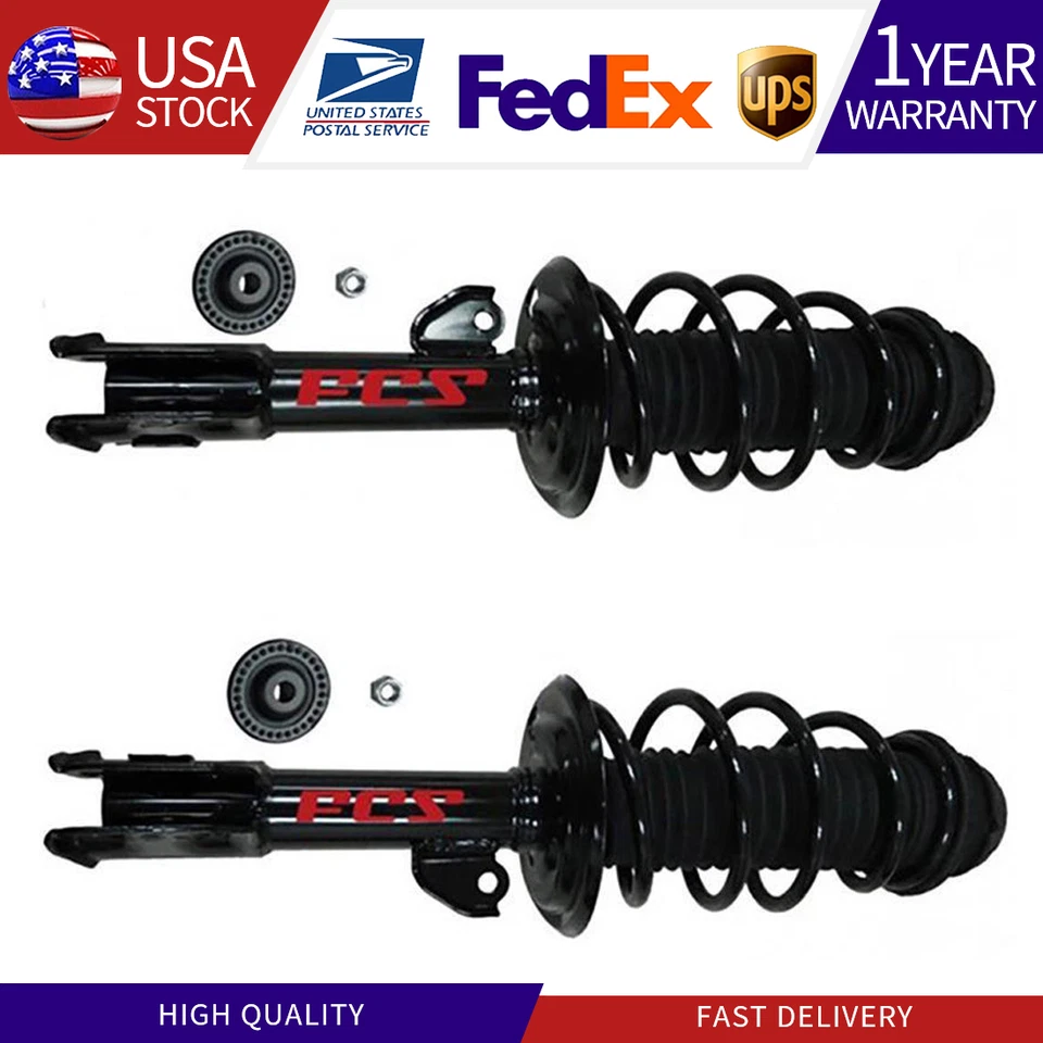 Juego completo de 2 piezas de puntales delanteros izquierdo y derecho FCS para Scion xD_SU 2008-2010 Foto 1 de 3