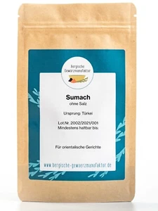 Sumach Sumak Sumack, gemahlen ohne Salz - Bild 1 von 2