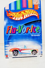 2003 Hot Wheels Fla-Vor-Ice '58 Corvette Coup 1:64 scale diecast