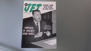 Vtg 1969 JET Magazine Black History Civil Rights Adam Powell Cover * No Label - Picture 1 of 7