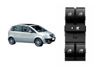 Fiat Idea Lancia Musa Interruttore Pulsanti Pulsantiera Alzacristallo 8 Pin - Foto 1 di 4