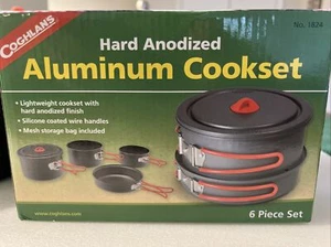 Coghlan's Hard Anodized Aluminum Camping Cooking Set - Picture 1 of 5