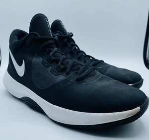 Nike Air Precision II Basketball Shoes Men's US 8 Black AQ3521-001 - Picture 1 of 6