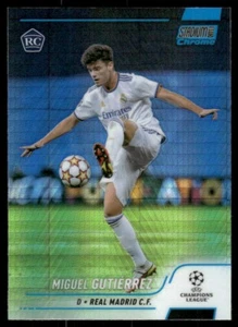 2021-22 Stadium Club Chrome Champions League Blue Refractor Miguel Gutierrez #45 - Picture 1 of 2