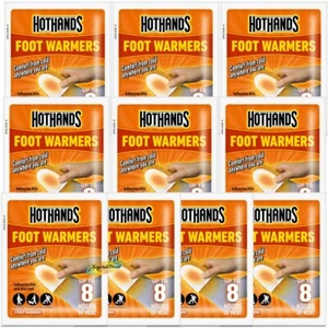 Hot Hands FOOT WARMERS HotHands Feet Heat Packs - 10 Pairs - Picture 1 of 1