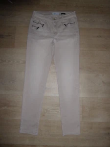 ANGELS MALU RV leichte Skinny Jeans Stretch Hoher Bund Beige Gr.40 L30 **w.NEU** - Bild 1 von 4