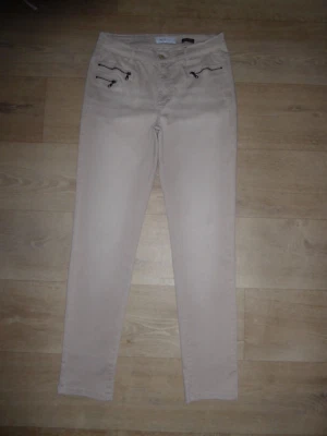 ANGELS MALU RV leichte Skinny Jeans Stretch Hoher Bund Beige Gr.40 L30 **w.NEU** - Bild 1 von 4