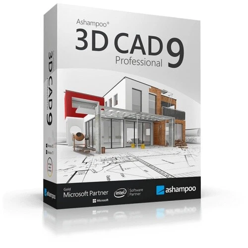 Ashampoo 3D CAD Professional 9, 1 PC, Dauerlizenz - Bild 1 von 1