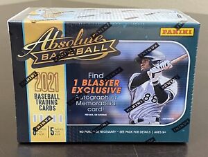 🔥 2021 Panini -Absolute  MLB Baseball 40 Card Blaster Box  - Factory Sealed 🔥