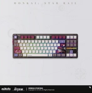 Official Honkai Star Rail Kafka Mechanical Keyboard RGB Backlit Keyboard Gifts - Picture 1 of 9