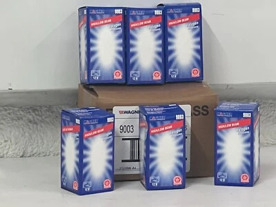 CASE OF 6 Wagner Halogen High / Low Beam Headlamps 9003 - Image 1 of 4