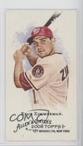 2008 Topps Allen & Ginter's Mini No Number Back Ryan Zimmerman #31