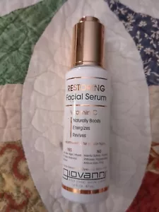 Giovanni Eco Chic Restoring Facial Serum Vitamin C All Skin Types 1.6 fl oz - Picture 1 of 2