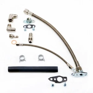 Kit de línea de alimentación y drenaje de aceite TRITDT para TOYOTA 3S-GTE 3SGTE Rev 1 y 2 MR2 con CT26 - Imagen 1 de 3
