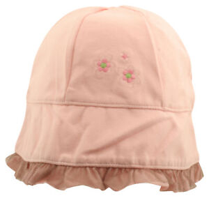 Ex-Store Girls Summer Bucket Style Hat Pink Size L