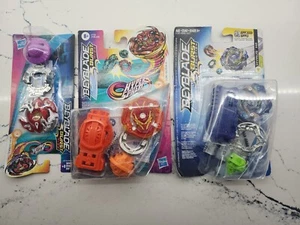 BRAND NEW Lot of 3 BeyBlade Burst Rise Galaxy Zeutron Z5 Valtryek V5, Hyrus H2 - Picture 1 of 4