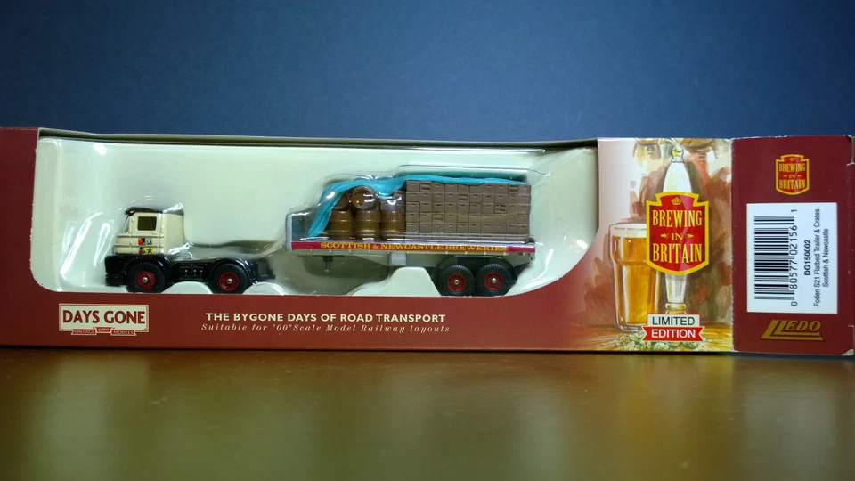 Foden S21 Ballast Box - Lledo Model, Various Finish, Trackside, Original Box - Image 1 of 1