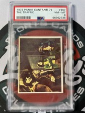 1972 Panini Cantanti 72 - The Traffic #267 - PSA 8