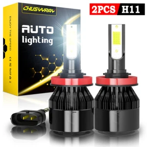 For Ford C-Max 2013-2018 2x H11 LED Headlight Low Beam Bulbs 6000K White - Bild 1 von 13