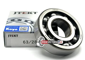 KOYO 63/28 C3 Deep Groove Ball Bearing, Open Type, No Seals 28x68x18 mm - Picture 1 of 4