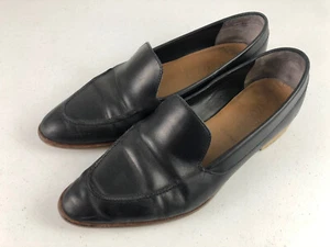 Everlane The Modern Loafer Flats Black Pointed Toe Italian Leather Sz 8.5 - Picture 1 of 6