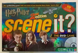 EUC 2007 Harry Potter Scene It 2nd Edition DVD Game ~ 100% Complete - Picture 1 of 17