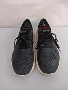 Crocs LiteRide Pacer Men's Size 10 Black Shoes Comfort Breathable 204967 - Picture 1 of 8