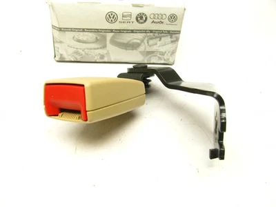 Nuevo OEM Hebilla de cinturón de seguridad trasero izquierdo TAN para Audi 11-17 A8 Quattro 4H0857739DS5 Foto 1 de 3