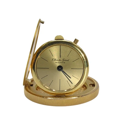Reloj Bolsillo Oculto V. Bueche Girod Bienne Oro Amarillo 18K en Moneda Oro 1893 Foto 1 de 4