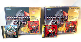 SEGA Saturn Virtua Cop Special Pack + Virtua Cop 2 Japan Complete Bundle GS-9059