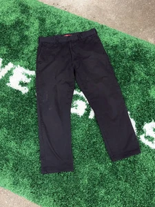 Supreme Black Work Pants Sz. 34 - Picture 1 of 9