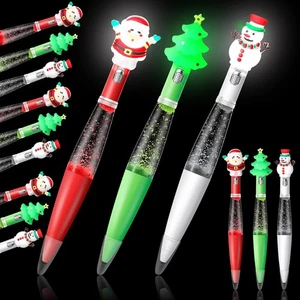 36 Pieces LED Christmas Ballpoint Pens Xmas Light up Writing Pen Light Pen fo... - Picture 1 of 6