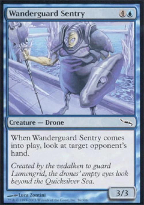 Wanderguard Sentry - Light Play MTG Mirrodin - Image 1 of 1