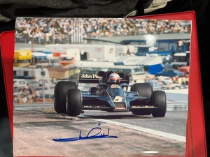 Mario Andretti signed Autogramm 8x10 Foto. Indy 500 - Bild 1 von 1