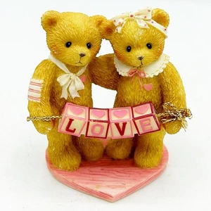 Cherished Teddies 203076 Bears With Love Letters Mini Figurine - Picture 1 of 7