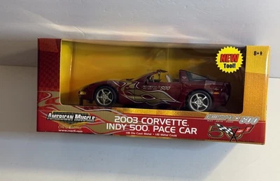 Chevrolet Corvette ERTL American Muscle Collection 2003 Indy 500 Pace Car 1:18 Foto 1 de 4