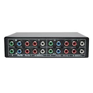 RGB Component Selektor 5 3-Wege YPBPR Kabel Komponente AV Switcher für P6923 - Bild 1 von 6