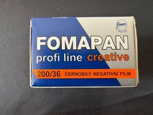 Fomapan Profi Line Creative 200/36 B&W Negative Camera Film EXPIRED 8-2023 - Picture 1 of 2