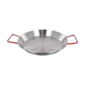 Smart Design Edelstahl Paella Schüssel zum stilvollen Servieren und Kochen - Picture 1 of 12
