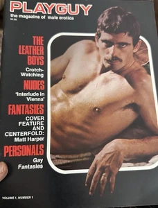 Playguy Magazine Volume 1 Number 1 DEBUT Issue Gay Interest Men Vintage - Bild 1 von 11