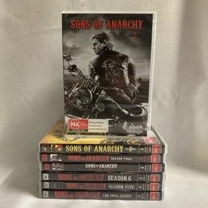 Sons of Anarchy DVD Season 1 2 3 4 5 6 7 Complete Series Region 4 VGC Free Post. - Picture 1 of 24