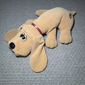 Peluche Pound Puppies Vintage - 18" Largo Grande Original 1985 Bronceado - Imagen 1 de 10