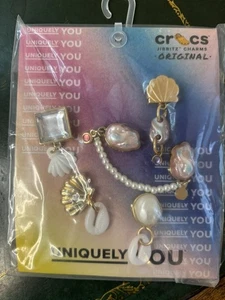 Croc Jibbitz Pack Shells And Pearls - Picture 1 of 4
