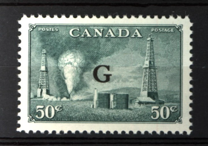 Pozos de aceite O24MNH "G" 50c, paz/recursos naturales Foto 1 de 1