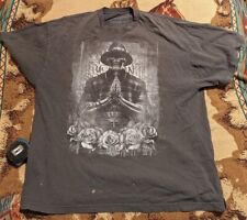 Vtg Y2K Dyse One Chicano Mexican Gangster Art T-Shirt 3XL Affliction 